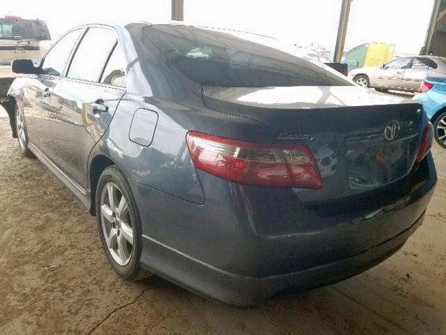 4T1BE46K79U303403 - 2009 TOYOTA CAMRY BASE GRAY photo 3