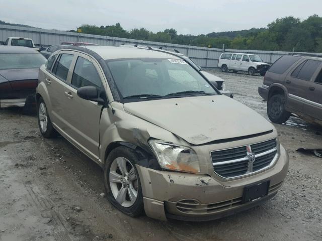 1B3CB4HA4AD586712 - 2010 DODGE CALIBER SX GOLD photo 1