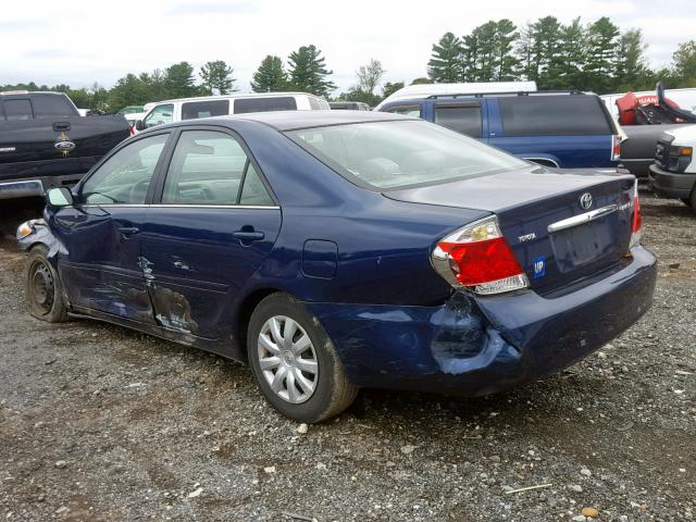 4T1BE30K26U148435 - 2006 TOYOTA CAMRY LE BLUE photo 3