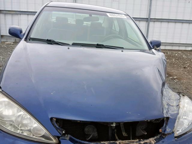4T1BE30K26U148435 - 2006 TOYOTA CAMRY LE BLUE photo 7