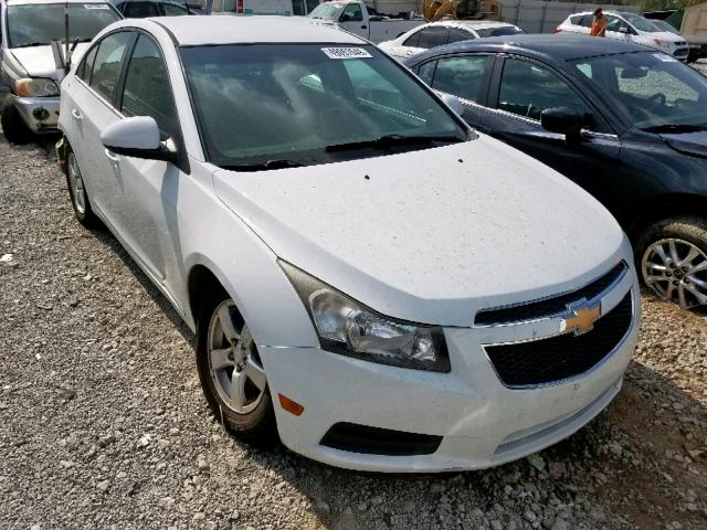 1G1PF5SC6C7327721 - 2012 CHEVROLET CRUZE LT WHITE photo 1