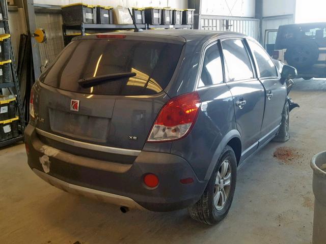 3GSCL33P08S624288 - 2008 SATURN VUE XE GRAY photo 4