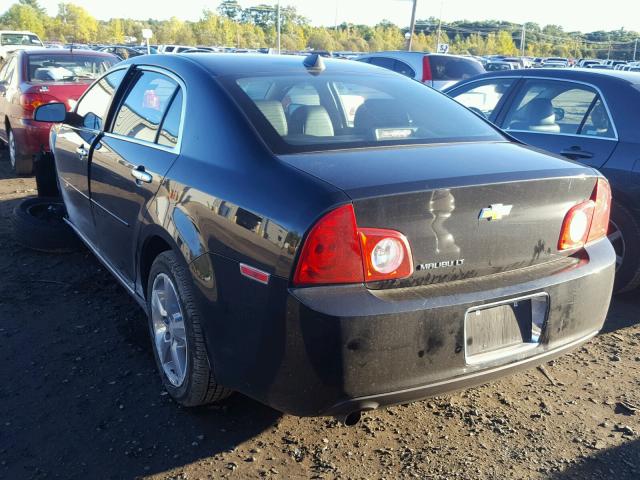 1G1ZD5E07CF137917 - 2012 CHEVROLET MALIBU 2LT BLACK photo 3