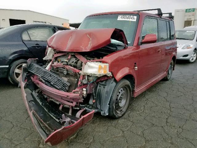 JTLKT334X64092093 - 2006 TOYOTA SCION XB 红色 照片 2