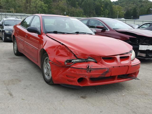 1G2NW52E03C321067 - 2003 PONTIAC GRAND AM G RED photo 1