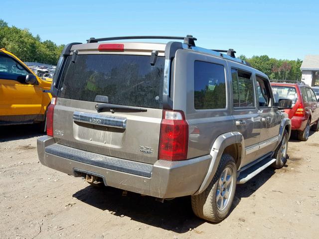 1J8HG58206C275773 - 2006 JEEP COMMANDER TAN photo 4