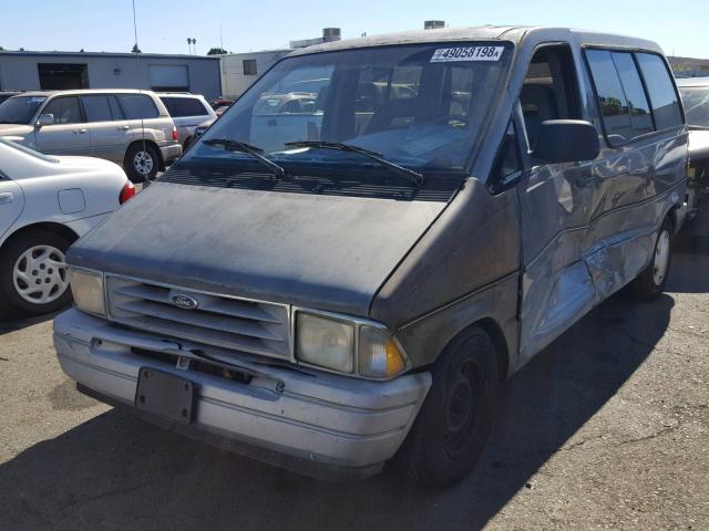 1FMCA11U2RZB02101 - 1994 FORD AEROSTAR GRAY photo 2