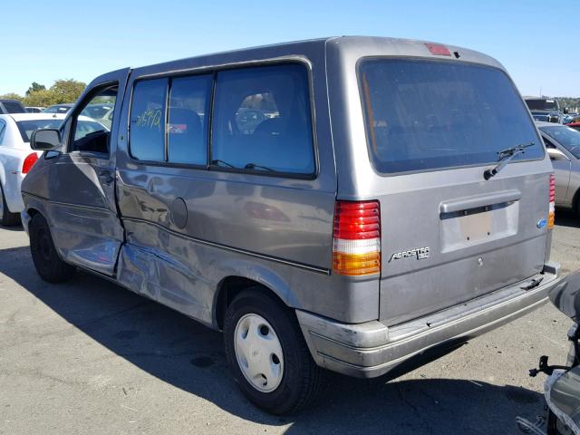 1FMCA11U2RZB02101 - 1994 FORD AEROSTAR GRAY photo 3