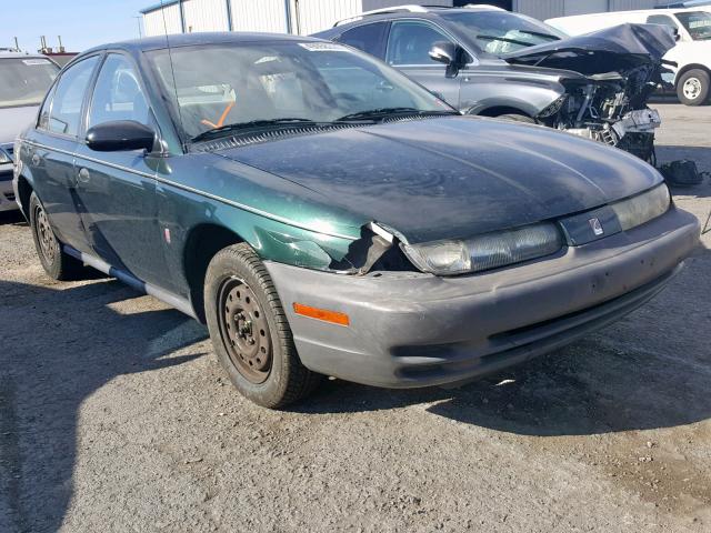 1G8ZH5287VZ351310 - 1997 SATURN SL1 GREEN photo 1