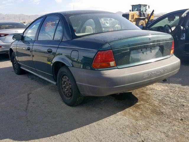 1G8ZH5287VZ351310 - 1997 SATURN SL1 GREEN photo 3