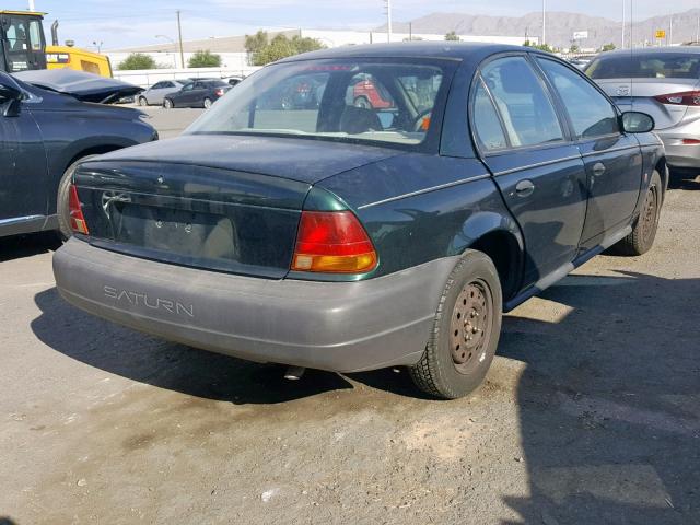 1G8ZH5287VZ351310 - 1997 SATURN SL1 GREEN photo 4