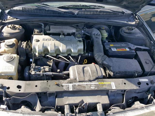 1G8ZH5287VZ351310 - 1997 SATURN SL1 GREEN photo 7