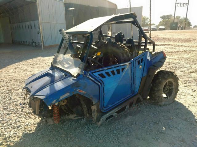 4XAVE76A6DF254144 - 2013 POLARIS RZR 800 S BLUE photo 2