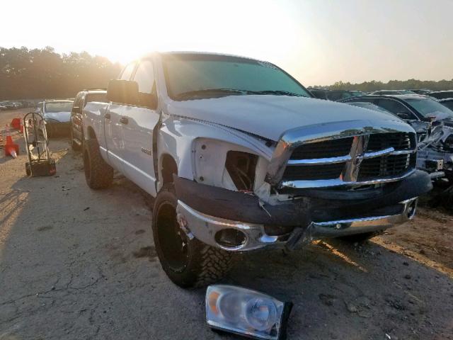 1D7HA18N78S592864 - 2008 DODGE RAM 1500 S WHITE photo 1