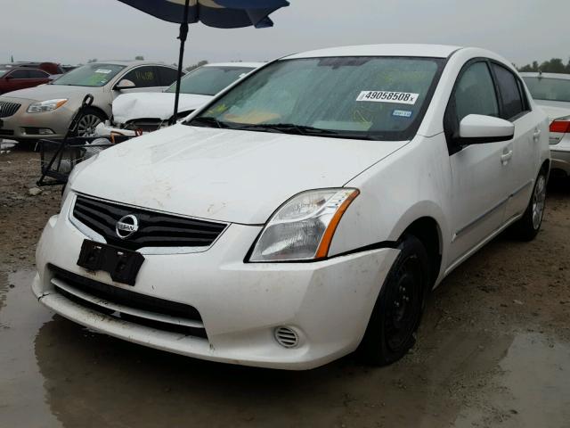 3N1AB6AP9CL775646 - 2012 NISSAN SENTRA 2.0 WHITE photo 1