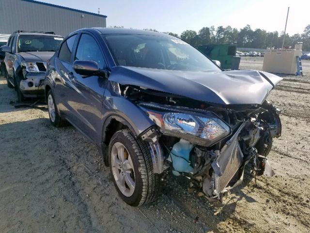 3CZRU5H56GM727895 - 2016 HONDA HR-V EX GRAY photo 1