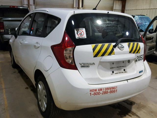 3N1CE2CP5FL427143 - 2015 NISSAN VERSA NOTE WHITE photo 3