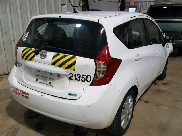 3N1CE2CP5FL427143 - 2015 NISSAN VERSA NOTE WHITE photo 4