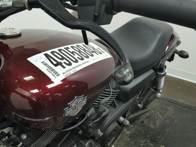 1HD4NBB10FC510570 - 2015 HARLEY-DAVIDSON XG750 MAROON photo 10