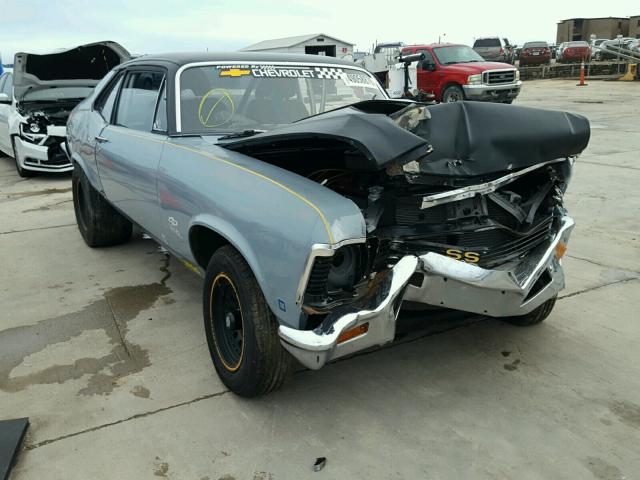 113278W366549 - 1968 CHEVROLET NOVA GRAY photo 1