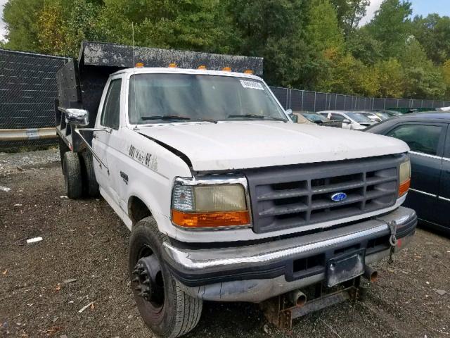 3FELF47FXVMA45200 - 1997 FORD F SUPER DU WHITE photo 1