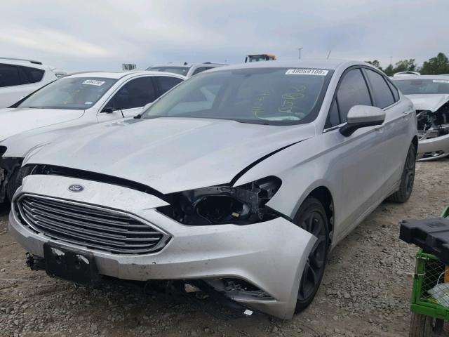 3FA6P0G78JR267323 - 2018 FORD FUSION S SILVER photo 2