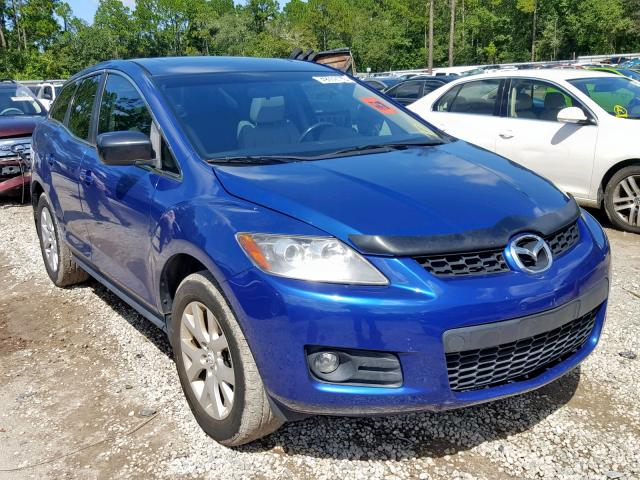 JM3ER293470133396 - 2007 MAZDA CX-7 BLUE photo 1