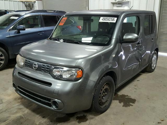 JN8AZ2KR6AT163676 - 2010 NISSAN CUBE BASE GRAY photo 2