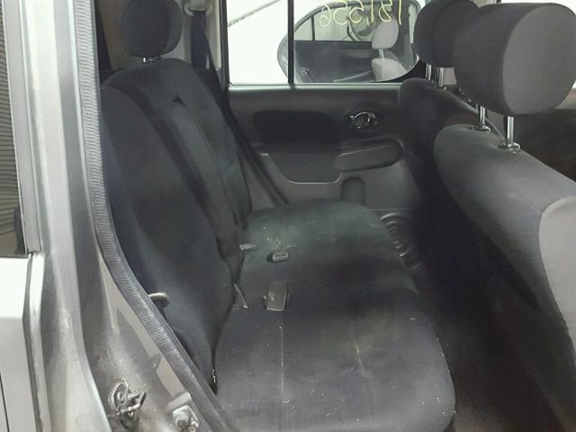 JN8AZ2KR6AT163676 - 2010 NISSAN CUBE BASE GRAY photo 6