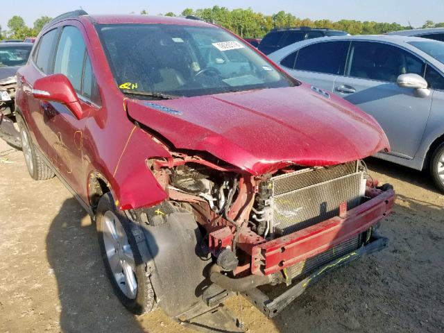 KL4CJASB8FB245425 - 2015 BUICK ENCORE MAROON photo 1