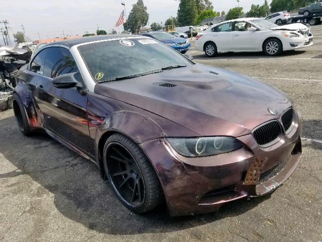 WBSDX9C51BE584531 - 2011 BMW M3 PURPLE photo 1