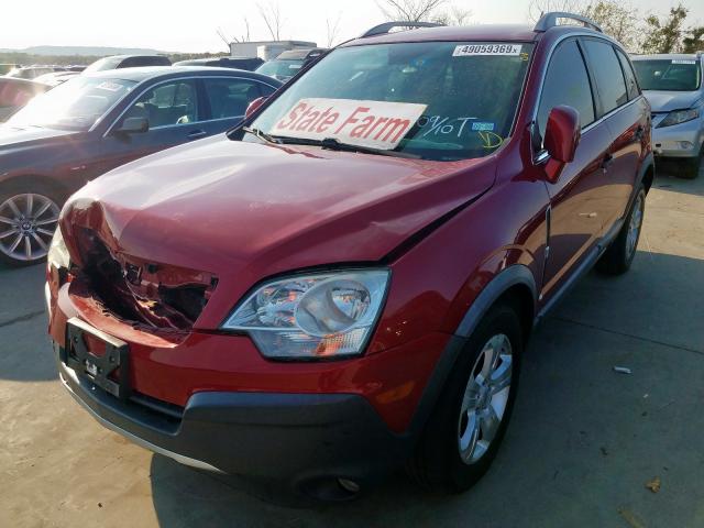 3GNAL2EK5DS596777 - 2013 CHEVROLET CAPTIVA LS 红色 照片 2