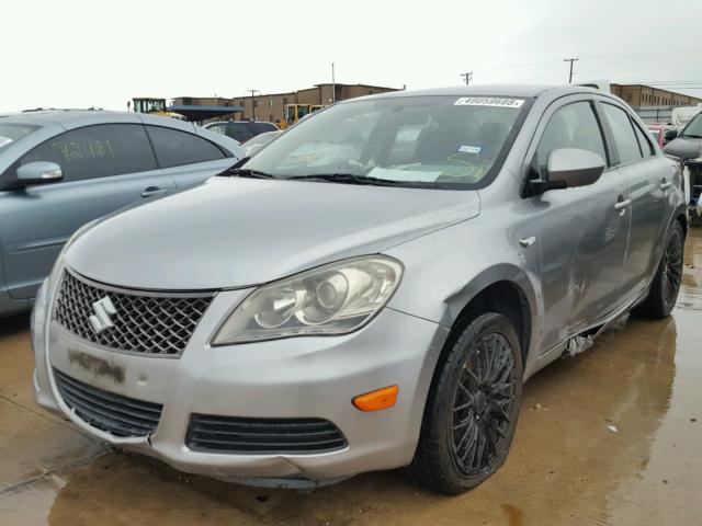 JS2RE9A35C6100558 - 2012 SUZUKI KIZASHI SE SILVER photo 2