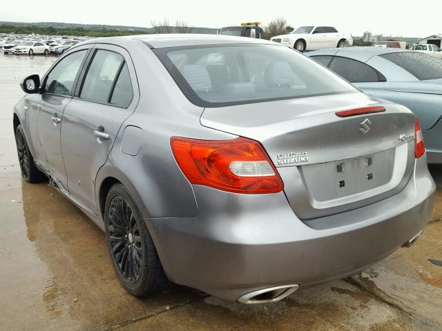 JS2RE9A35C6100558 - 2012 SUZUKI KIZASHI SE SILVER photo 3