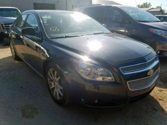 1G1ZK57719F190489 - 2009 CHEVROLET MALIBU LTZ შავი ფოტო 1