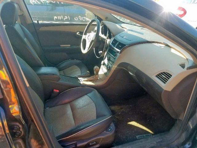 1G1ZK57719F190489 - 2009 CHEVROLET MALIBU LTZ შავი ფოტო 5