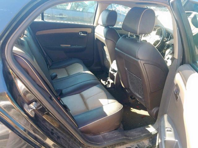 1G1ZK57719F190489 - 2009 CHEVROLET MALIBU LTZ შავი ფოტო 6