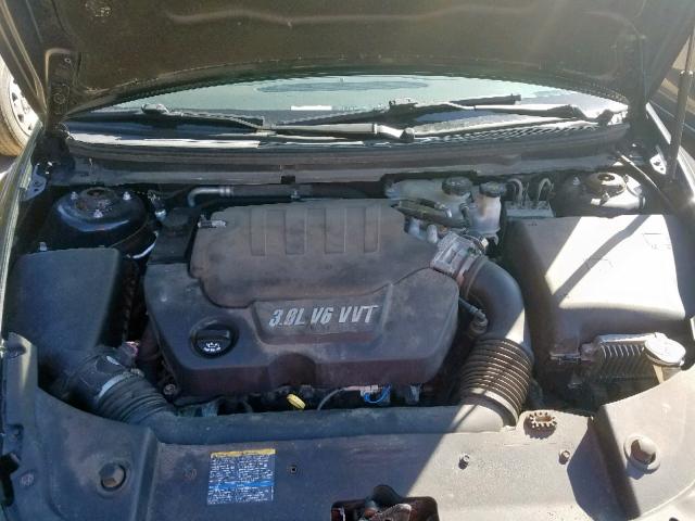 1G1ZK57719F190489 - 2009 CHEVROLET MALIBU LTZ შავი ფოტო 7