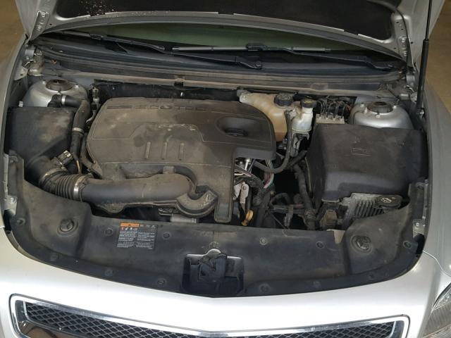 1G1ZC5EB2AF285880 - 2010 CHEVROLET MALIBU 1LT SILVER photo 7