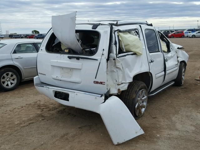 1GKFK63827J207443 - 2007 GMC YUKON DENA WHITE photo 4