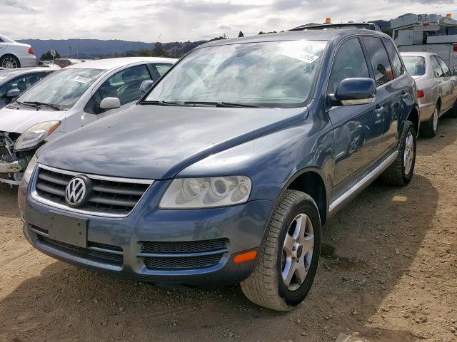 WVGZG77LX5D020585 - 2005 VOLKSWAGEN TOUAREG 3. CHARCOAL photo 2