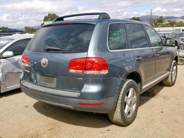 WVGZG77LX5D020585 - 2005 VOLKSWAGEN TOUAREG 3. CHARCOAL photo 4