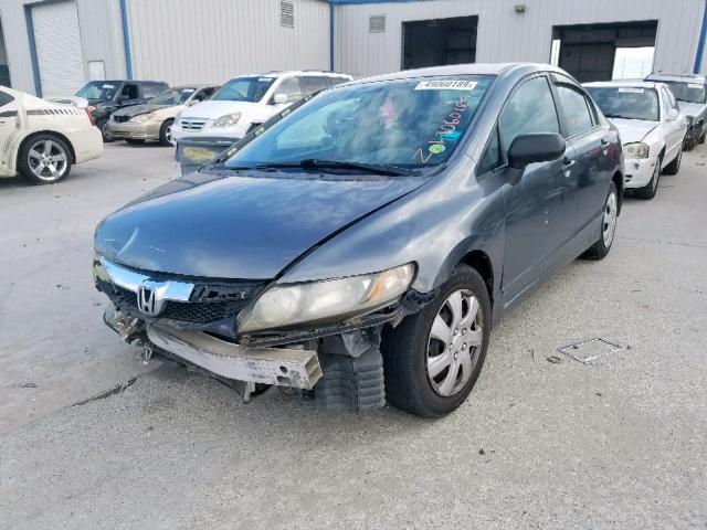 19XFA1F38BE046989 - 2011 HONDA CIVIC VP GRAY photo 2