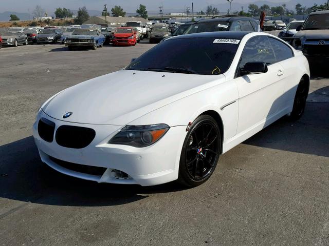 WBAEH73494B190233 - 2004 BMW 645 CI AUT WHITE photo 2