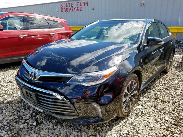 4T1BK1EB5GU205590 - 2016 TOYOTA AVALON XLE BLACK photo 2