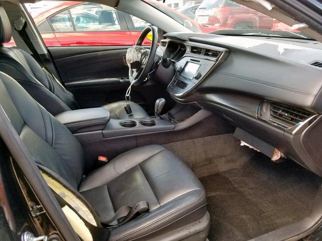 4T1BK1EB5GU205590 - 2016 TOYOTA AVALON XLE BLACK photo 5