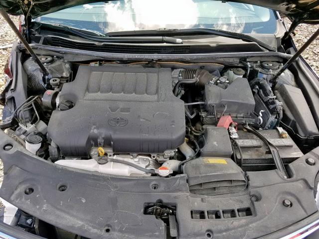 4T1BK1EB5GU205590 - 2016 TOYOTA AVALON XLE BLACK photo 7