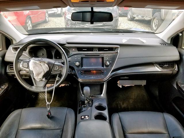 4T1BK1EB5GU205590 - 2016 TOYOTA AVALON XLE BLACK photo 9