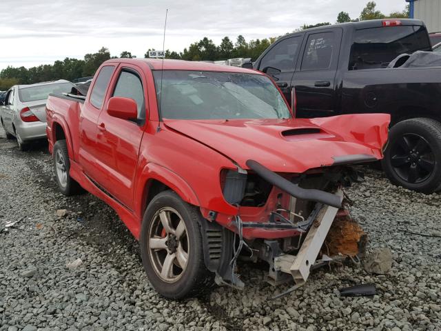 5TETU22N56Z275975 - 2006 TOYOTA TACOMA X-R RED photo 1