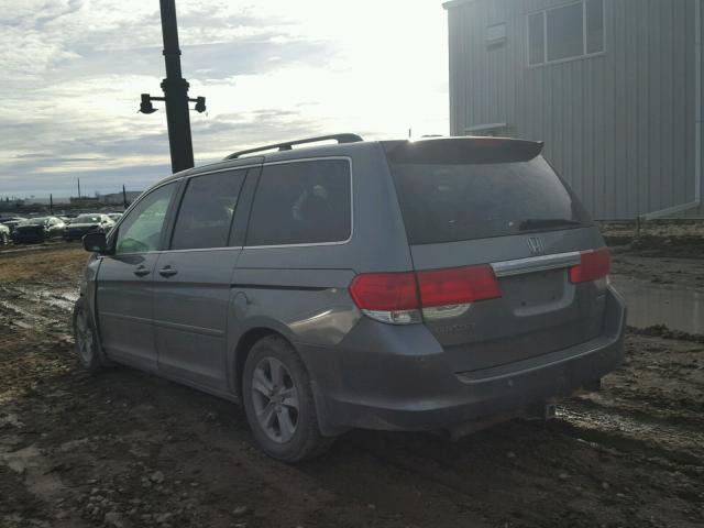 5FNRL38839B504356 - 2009 HONDA ODYSSEY TO GRAY photo 3